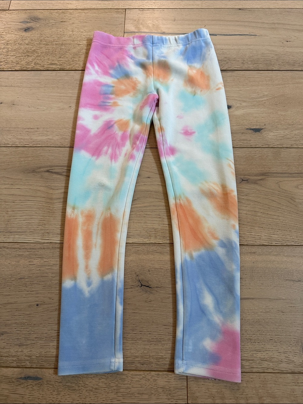 Chaser Kids Tie-Dye Leggings - Pink, Blue & Orange